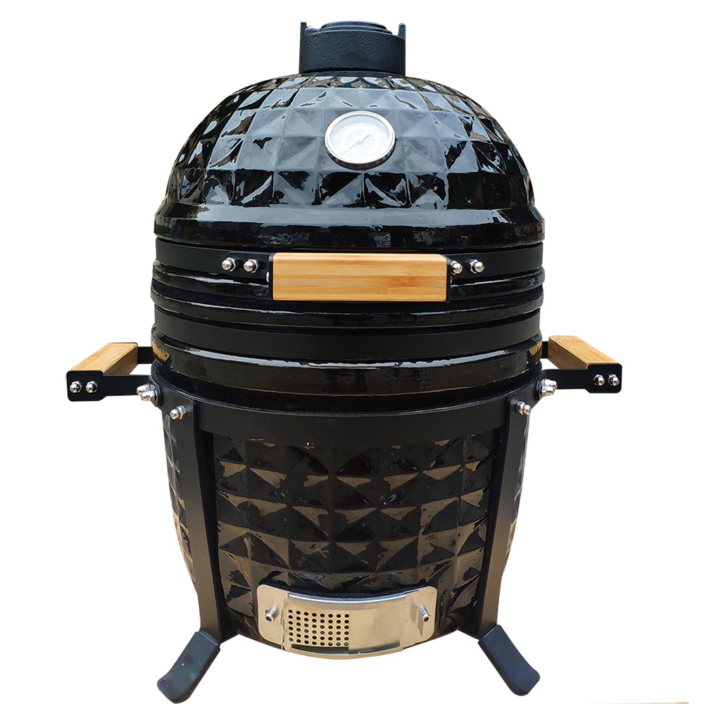 Auplex New Diamond Surface 15 inch Steel Kamado (11)